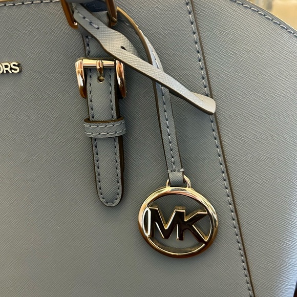 Michael Kors Ciara Large Leather Satchel - Picture 6 of 11